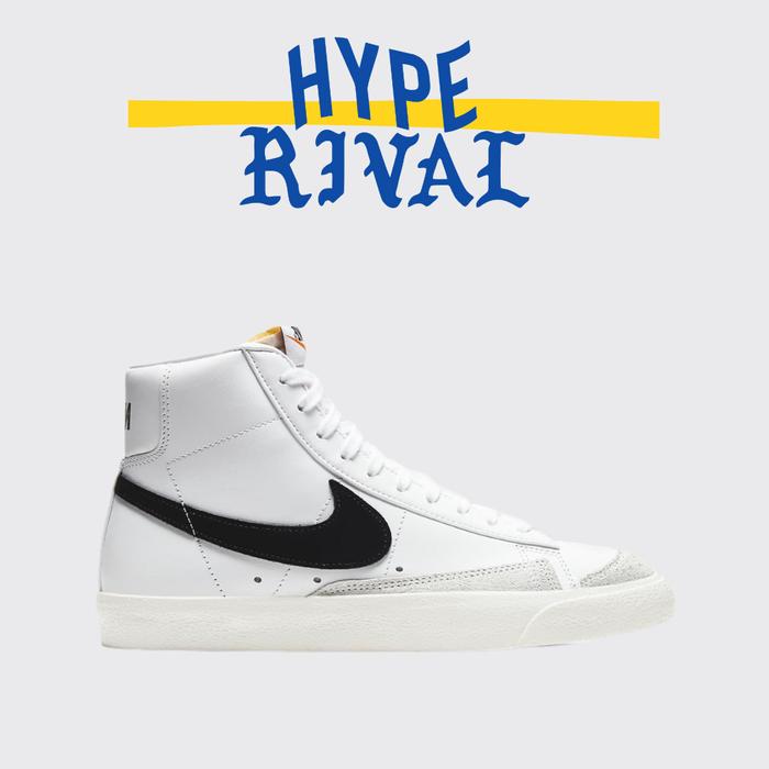 Nike Blazer Mid 77 Vintage Black White Womens