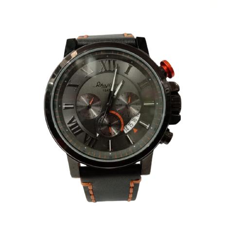 JAM TANGAN PRIA RHYTHM 1604 SI1604L ANGKA ROMAWI LEATHER ORIGINAL