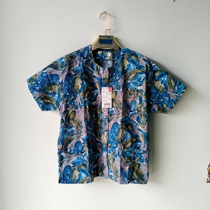 Green Pepper/Blouse vintage Pl Import/Kemeja vintage wanita import