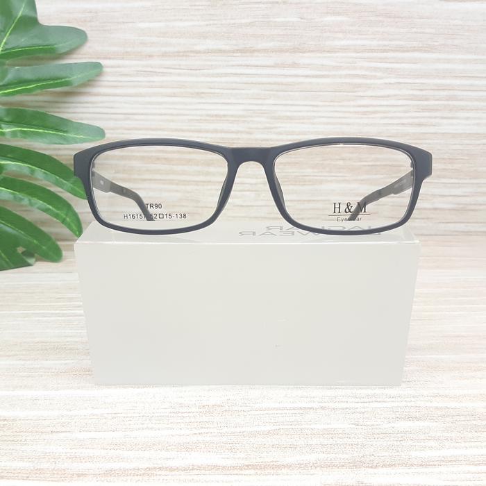 Frame kacamata pria H&M H16157 Kacamata elastis frame kotak