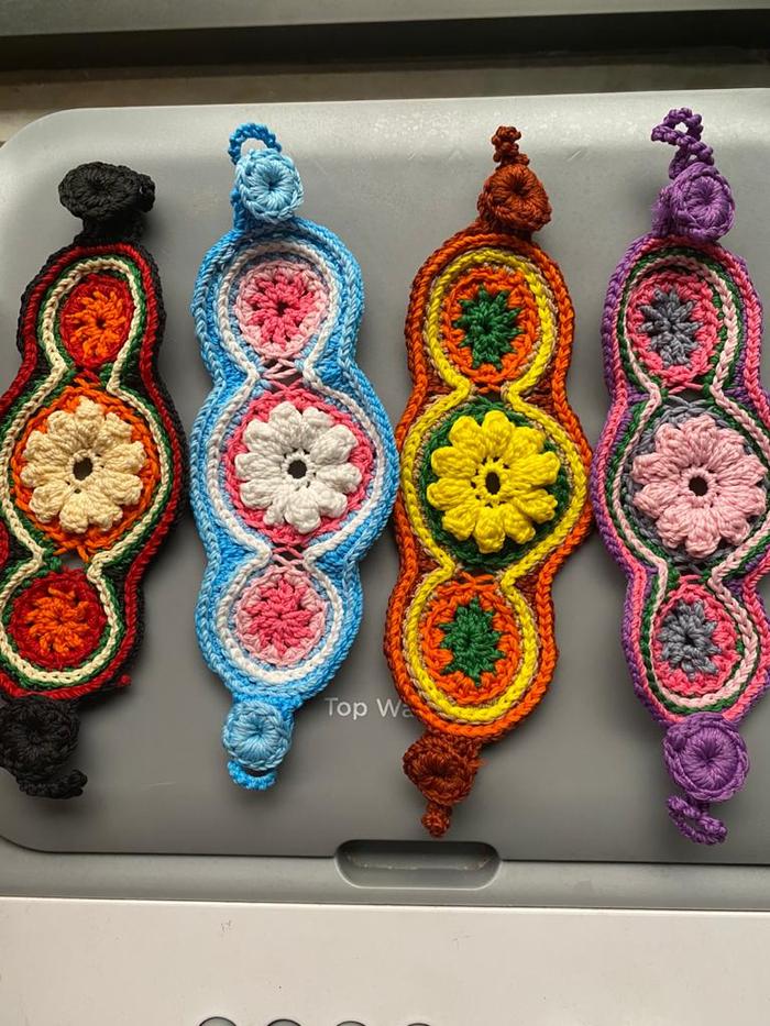 Masker Conector Hijab Rajut