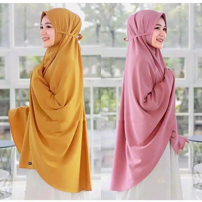 BERGO JUMBO / BERGO MARYAM JUMBO / HIJAB INSTAN JUMBO / JILBAB BERGO