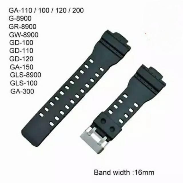 Tali Jam Casio G-Shock GLS-8900 GLS-100 GLS8900 GLS100 Free 2 Pen