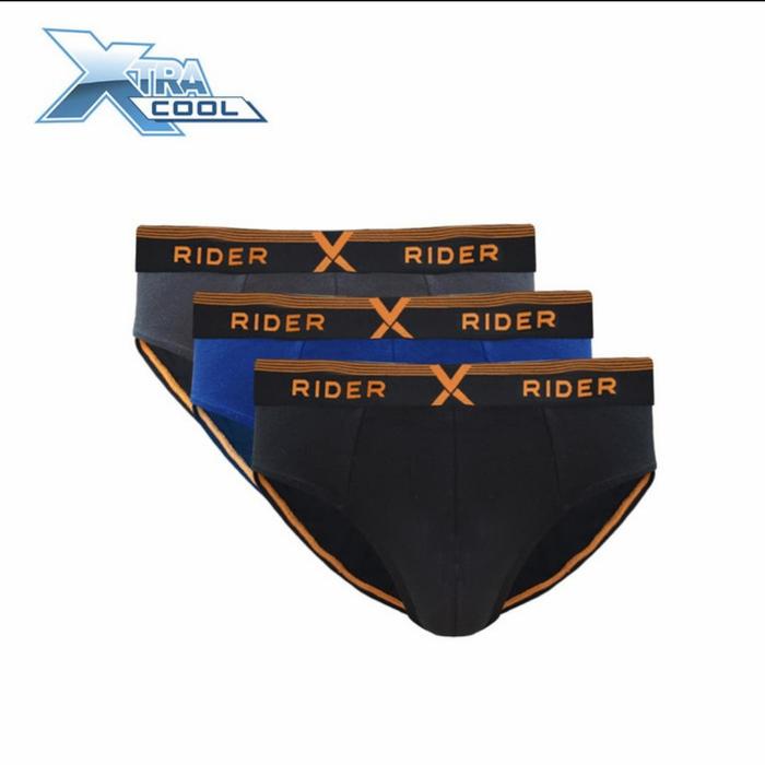Rider Xtracool R881B celana dalam pria mini brief
