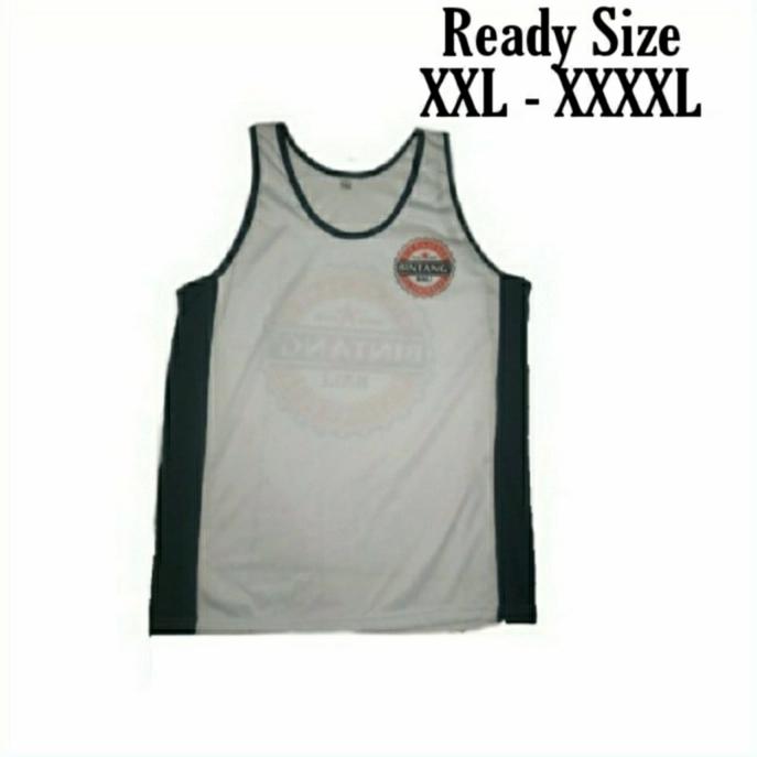Kaos Singlet Pria Jumbo || Singlet Bintang Bali