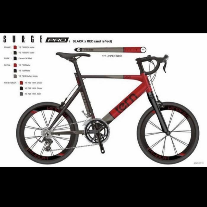 Tern Surge Pro 2021 - Sepeda Minivelo Roadbike