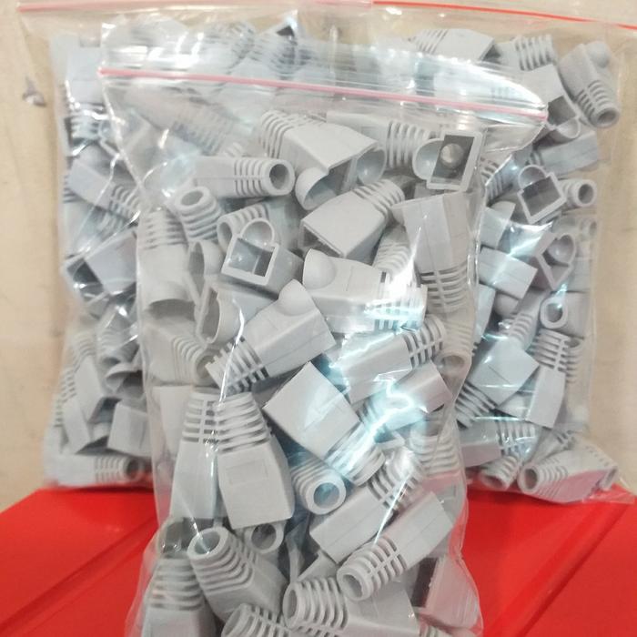 Plug boot karet konektor UTP RJ45 pelindung RJ 45