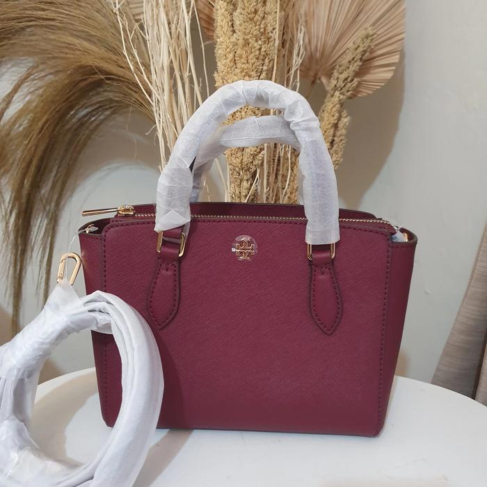 tb emerson mini top zip imperial garnet original