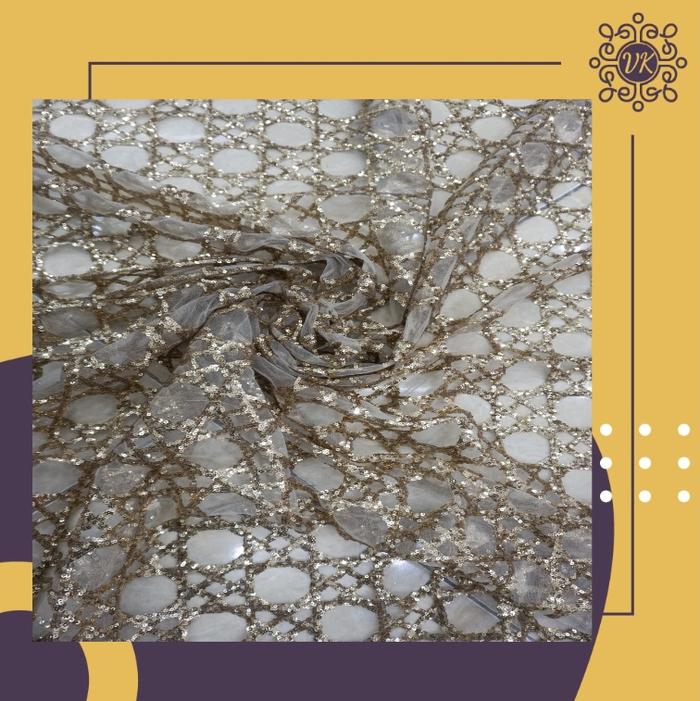 Kain Tulle sequin/ kain tile sequin