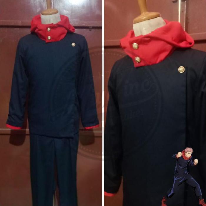 Kostum / Jaket Itadori Yuji ( Jujutsu Kaisen )
