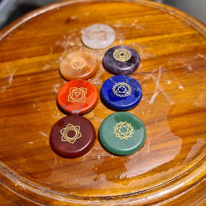 BATU 7 CHAKRA SET BULAT