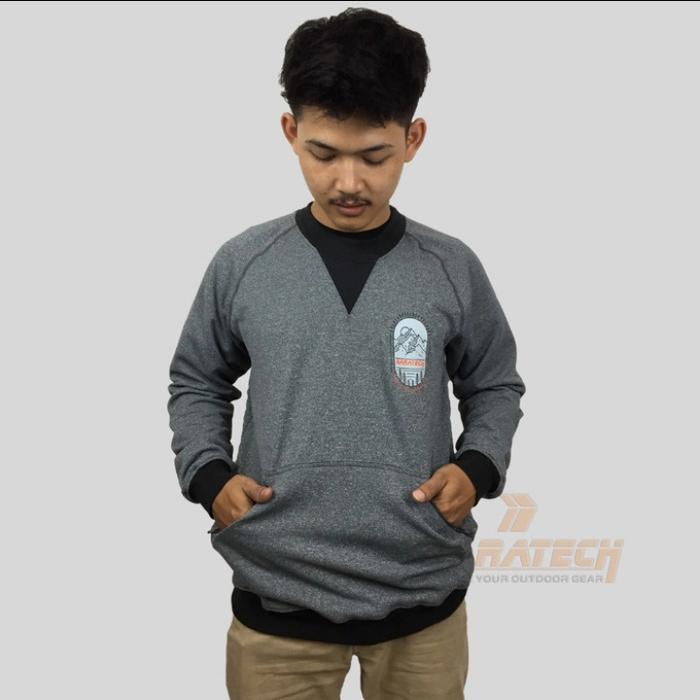 Sweater Hoodie Baratech Vnex Grey Black
