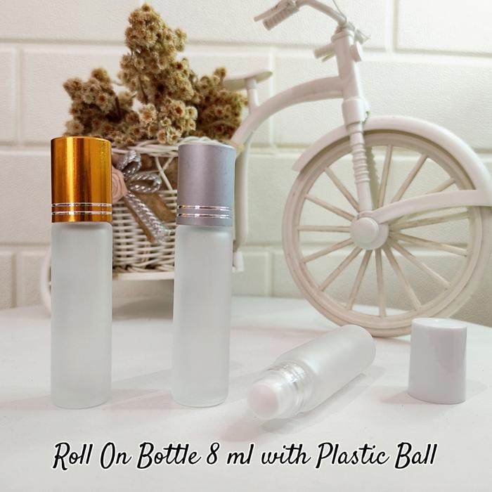 Botol roll on kaca doff 8 ml essential oil