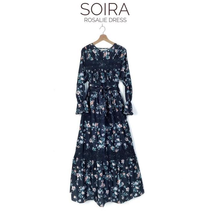 long dress gamis by soira original import renda prada