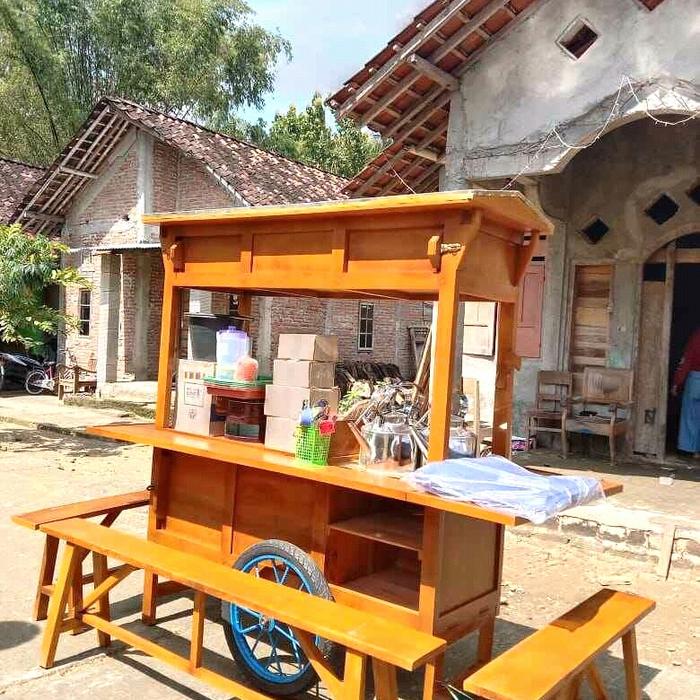 jual gerobak angkringan komplit Peralatan