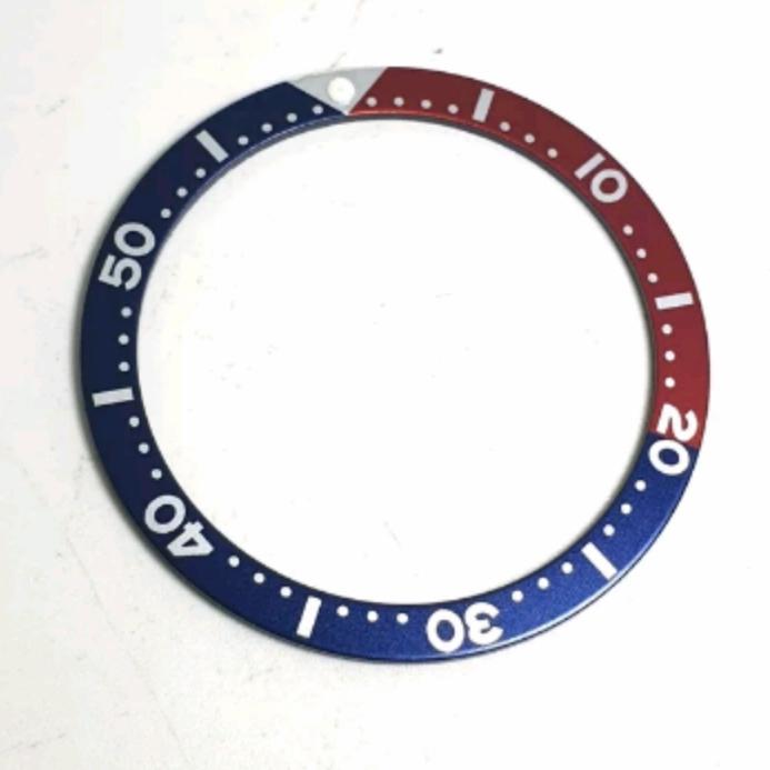 Bezel insert aluminium seiko turtle pepsi