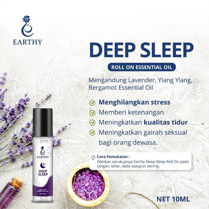 Earthy Deep Sleep / Lavender Roll On Essential Oil