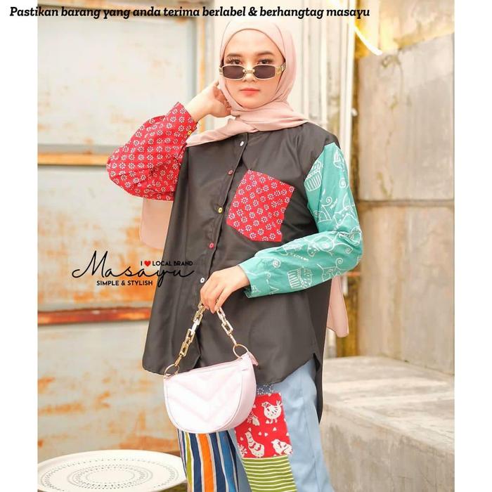 Blouse Batik Pattern oh Olla