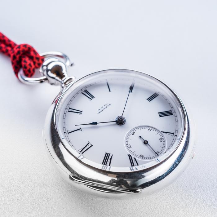 Pocket Watch / Jam Saku Waltham Wm. Ellery 18s 11j 1388197