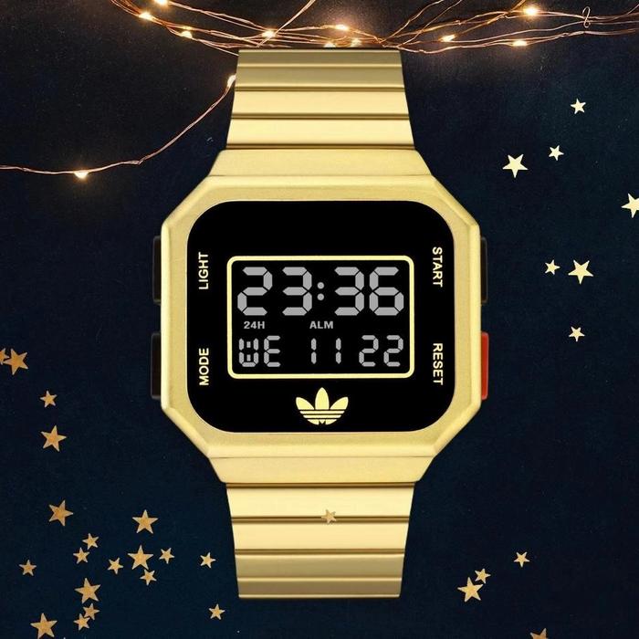 Jam tangan Pria Adidas Digital Rantai water resist premium