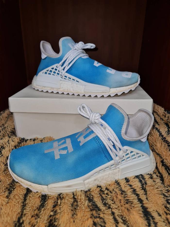 ADIDAS PHARRELL NMD HU CHINA PACK PEACE (BLUE)