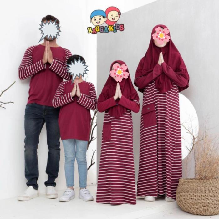 Gamis Kaos Raggakids RGD 45 RGD45 Baju Muslimah Dewasa