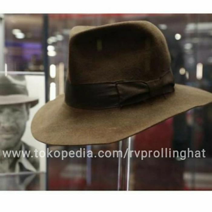 TOPI LAKEN FEDORA MODEL INDIANA JONES | TOPI INDIANA JONES