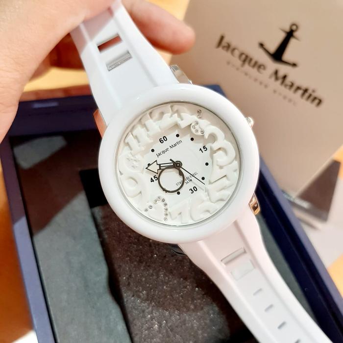 JAM TANGAN WANITA JACQUE MARTIN 237 LHSL ORIGINAL | JACQUE MARTIN ORI
