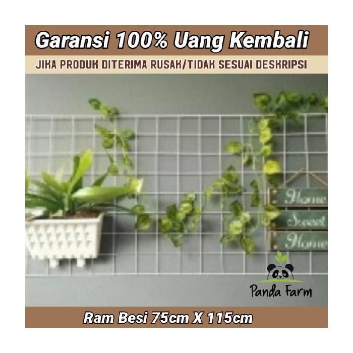 RAM Besi / Rak Besi Pot Dinding 75x115 cm