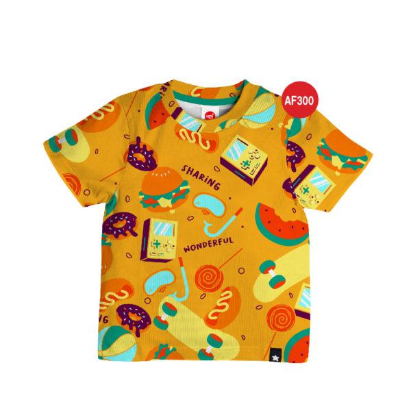 Kaos Anak Laki-laki Afrakids AF300| Kaos Muslim | Lengan Pendek