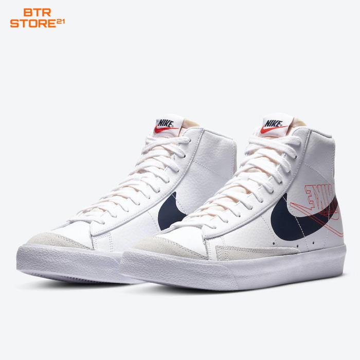 Nike Blazer Mid '77 Vintage Swoosh Black White Original