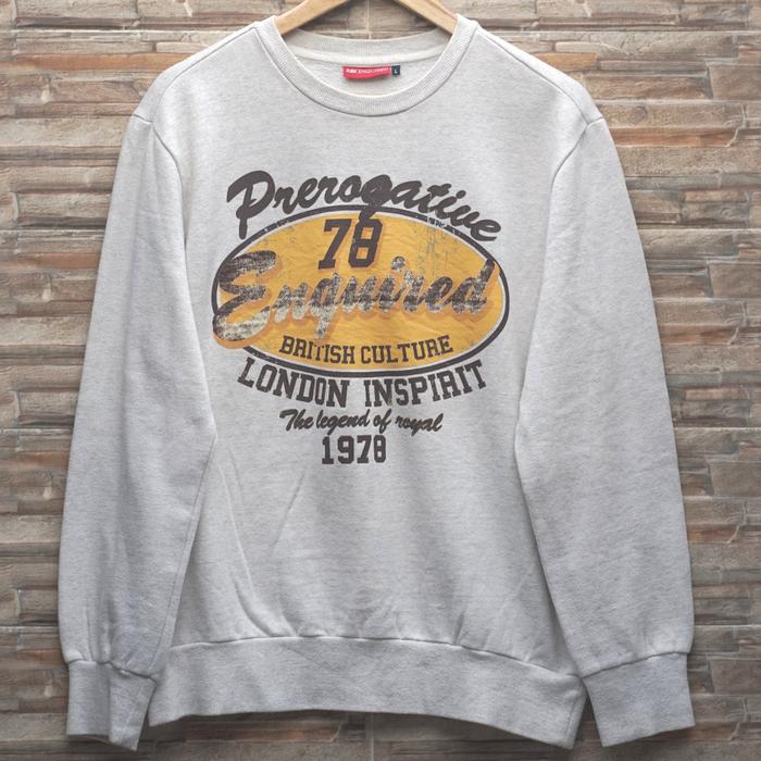 Crewneck Sweatshirt Ask Enquired British Culture Original