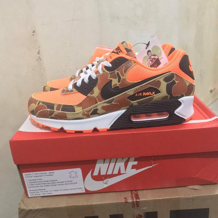 NIKE AIR MAX 90 DUCK CAMO ORANGE
