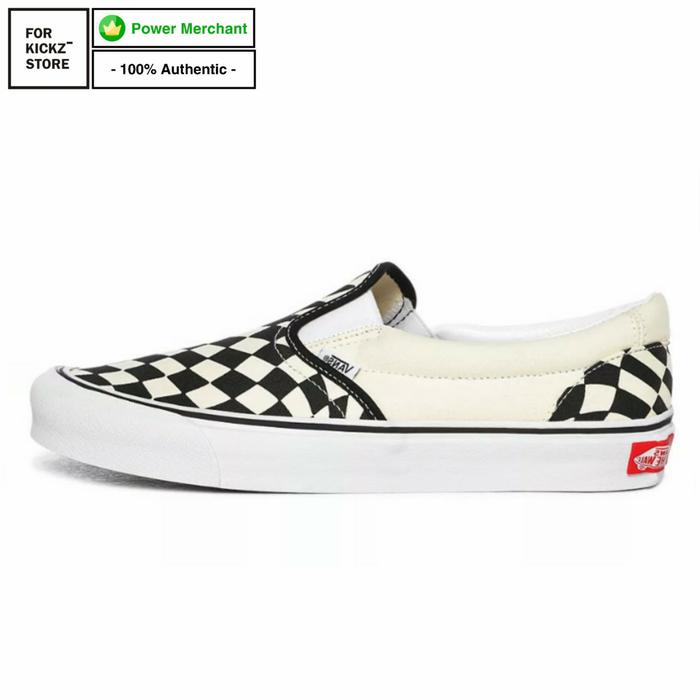 VANS CLASSIC SLIP-ON TWIST WARP CHECKERBOARD