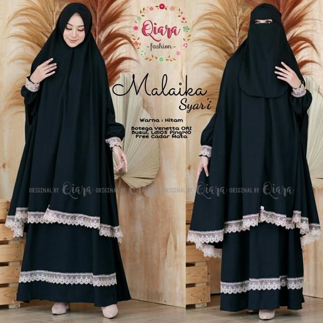 Gamis Syari Set Cadar Malaika Syari