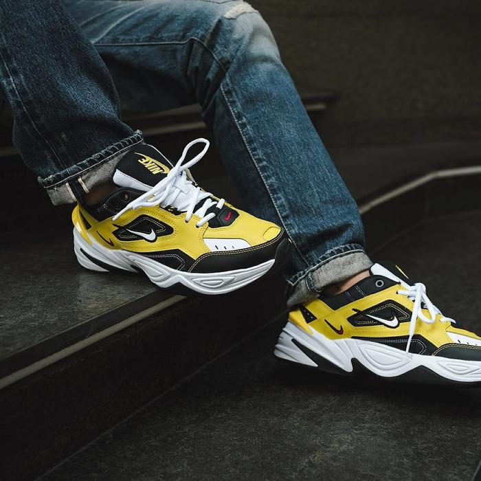 Nike M2K tekno Yellow Black White Original BNIB RESMI NIKE