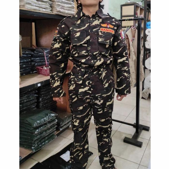 Seragam PDL Loreng Banser Ansor