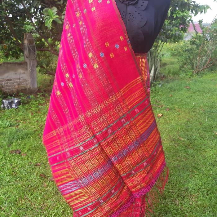 EKSKLUSIF SONGKET PUCCA BINTIK BENANG 100 TUMTUMAN TENUN TARUTUNG ASLI