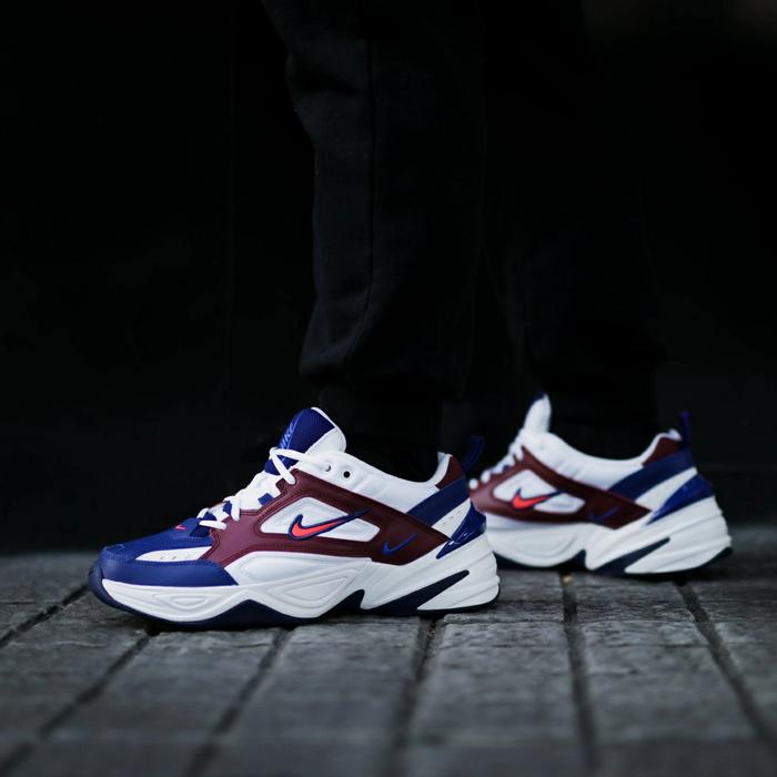 Nike M2K Tekno White Crimson Team Red Original