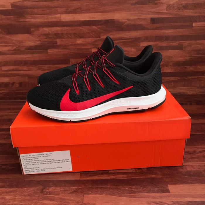 Nike Quest Black University Red