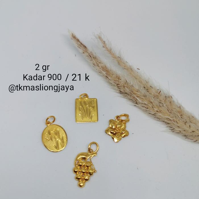 Liontin Emas Asli Kadar 900 2gr