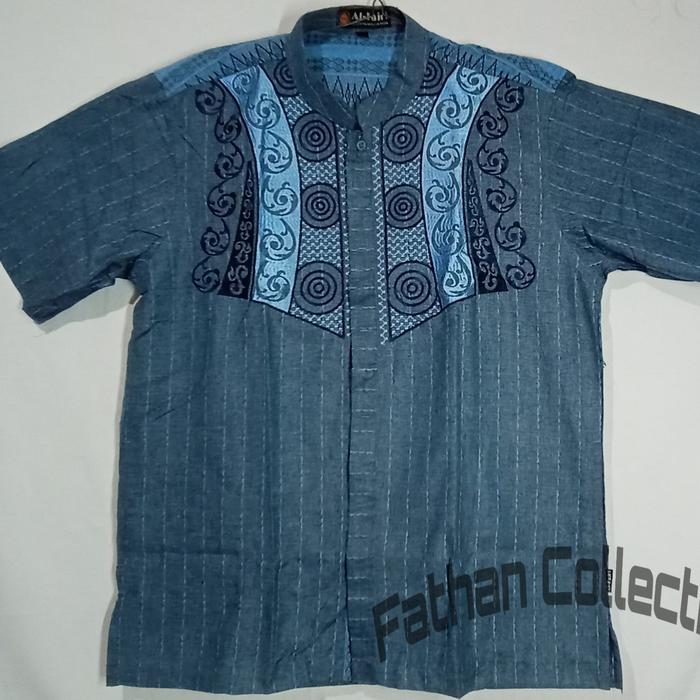 Baju Koko Al Fajri Motif Bordir 002
