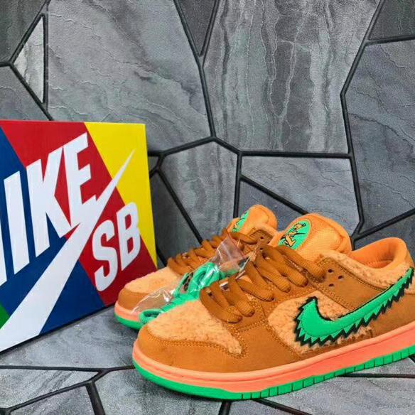 Nike Sb Dunk Low Grateful Dead Bears Orange