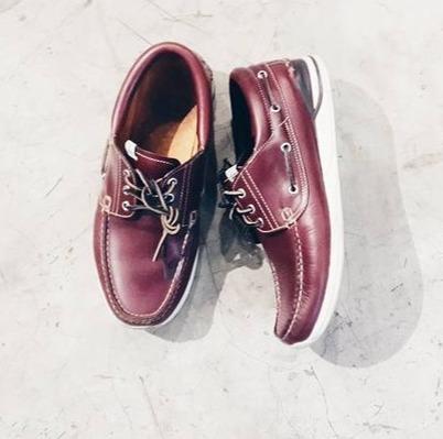 Visvim Americana Burgundy not timberland, not sperry, not boatshoe