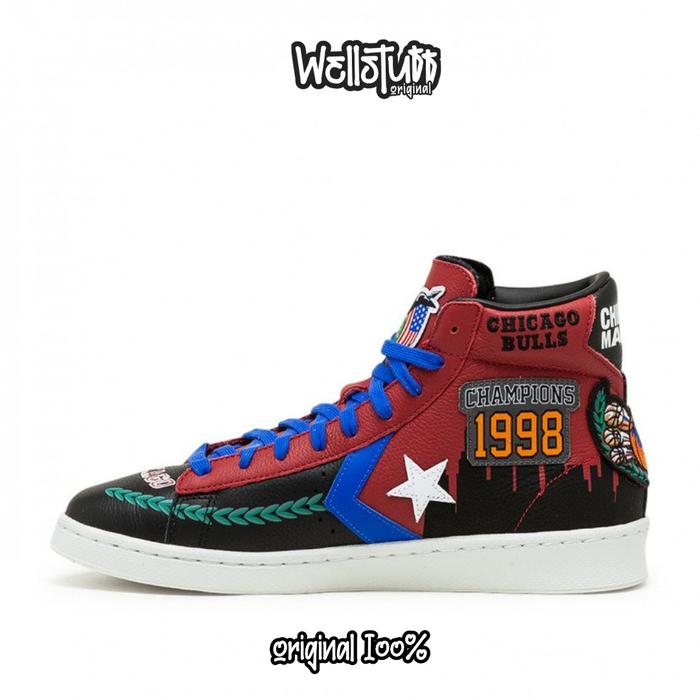 Converse X Chinatown Market Chicago Bulls Pro Leather Hi Original
