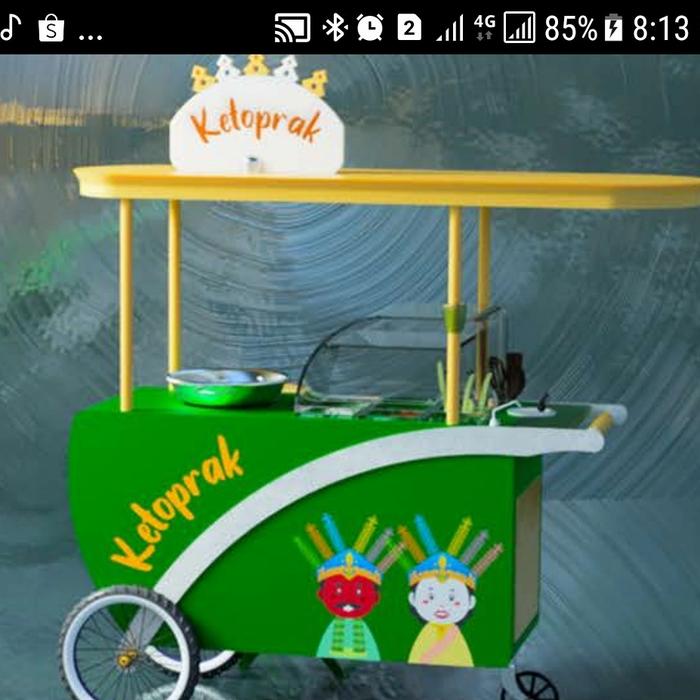 Miniatur Gerobak Toprak Custom