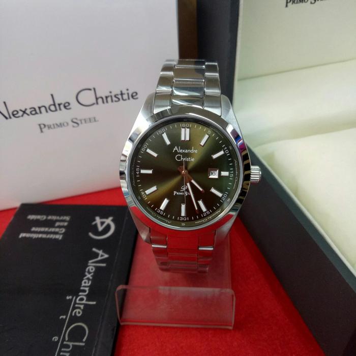 Jam Tangan Analog wanita Alexandre Christie Ac 1021 MD Solid Stainless