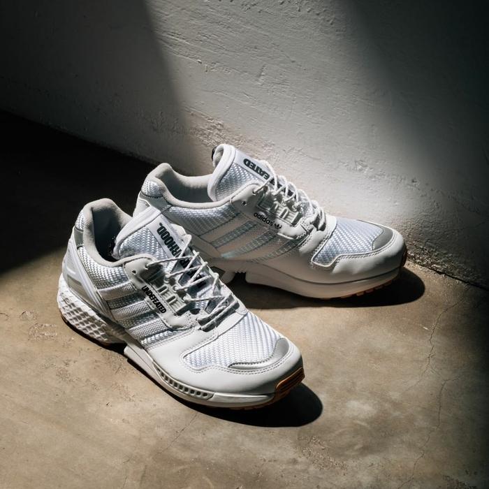 Undefeated x Neighborhood x Adidas ZX 8000 "White" Q47205