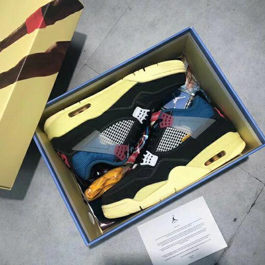 Nike Air Jordan 4 Union Off Noir