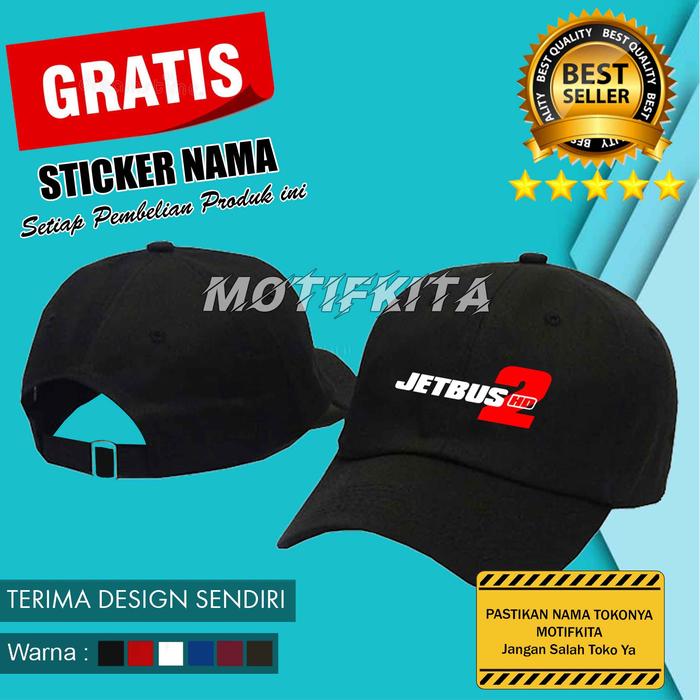 Topi Baseball JET BUS 2 HD BIS MANIA BUSMANIA keren Pria Wanita